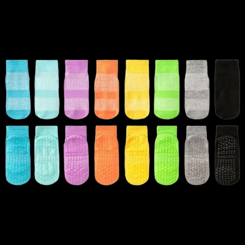 GUAIGUOGUO Unisex Summer Mesh Non-slip Play Socks XS (Kids 2-3 Yrs)