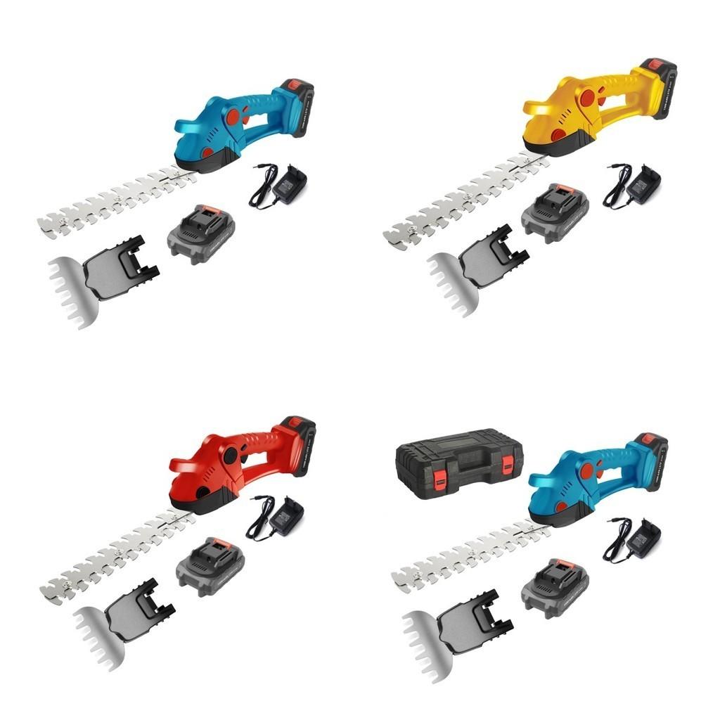 Multifunctional Small Lawn Mower Garden Electric Pruning Shears Handheld Portable Electric Hedge Trimmer