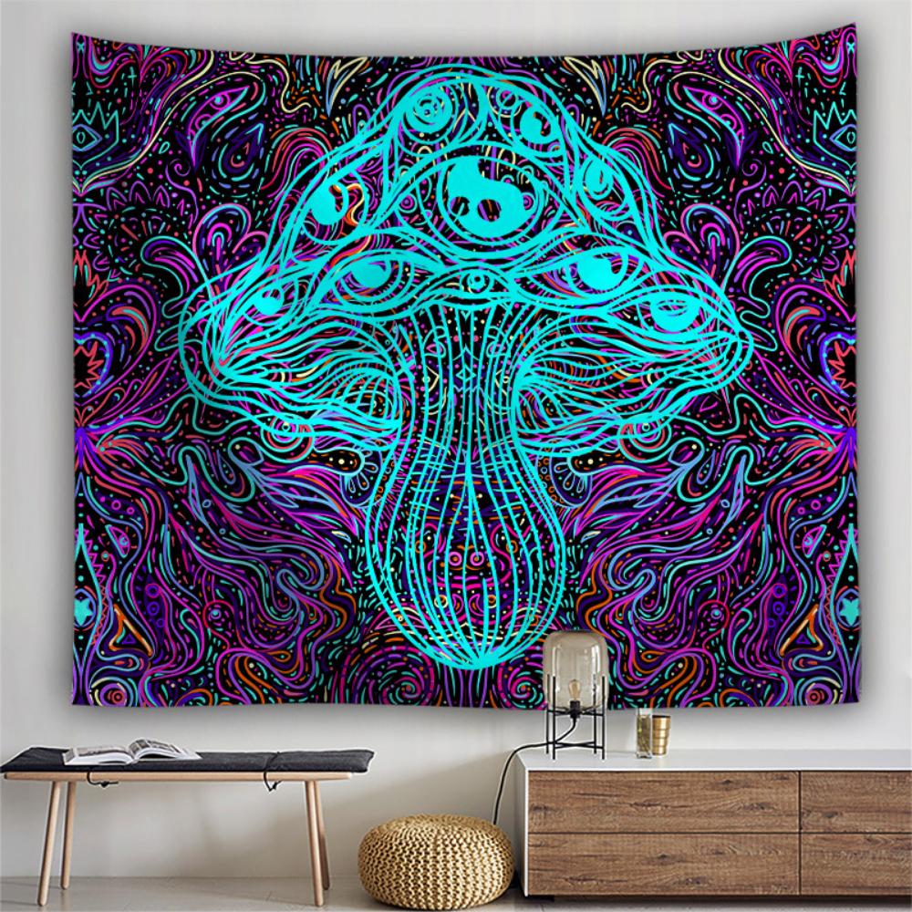 Tapet de fundal pentru dormitor din pânză agățată boemă Tapiserie personalizată Pictură pentru decorarea camerei de zi