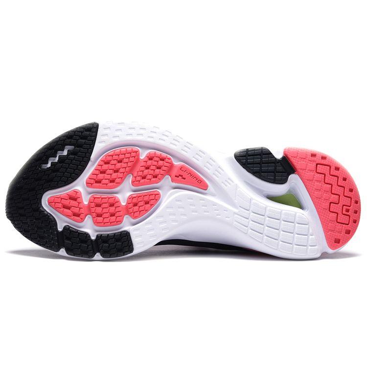 Li Ning Crazy Run-X Cushioning Low Top Running Shoes Women Sneaker Orange Red ARHP076-1