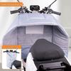 Fleece-Lined Waterproof Winter Motorcycle Windshield Cover