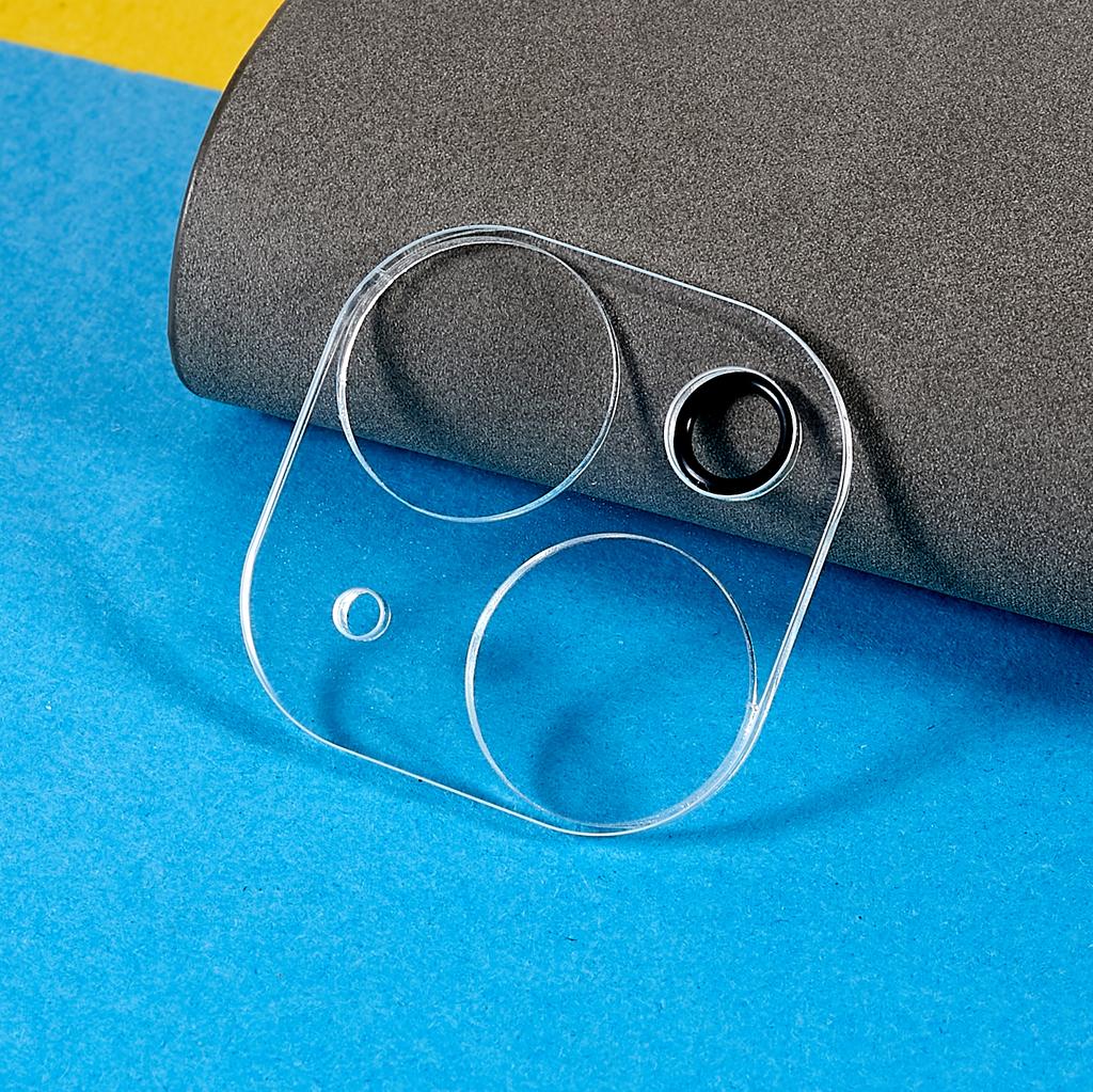 For iPhone 14 6.1 inch/14 Plus 6.7 inch Ultra Clear Camera Lens Protector Anti-scratch Tempered Glass Film