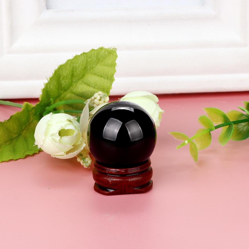 HOT!30mm Natural Quartz  Crystal Ball  Ball Sphere And Stand