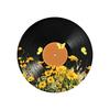 European And American Retro Records, Tin Paintings, Gardens, Flowers, Iron Plaques, Outdoor Fences, Wall Decorations