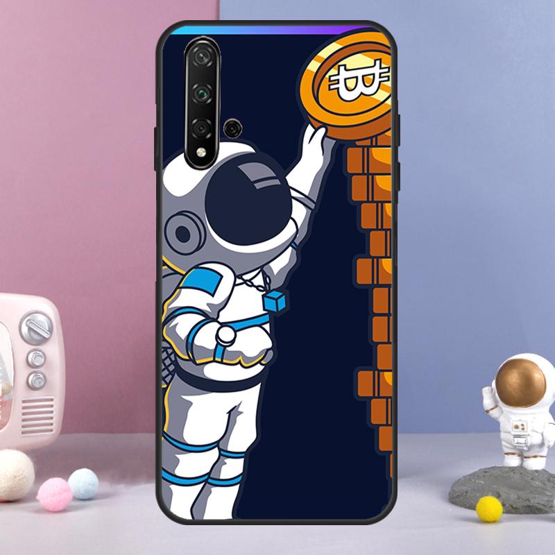 BTC Bitcoin For Huawei Nova 7i 8i 11i 12i 12s Y73 Y70 Y90 Y60 Y72 Y61 Y91 9 10 SE P30 Pro P40 Lite Case