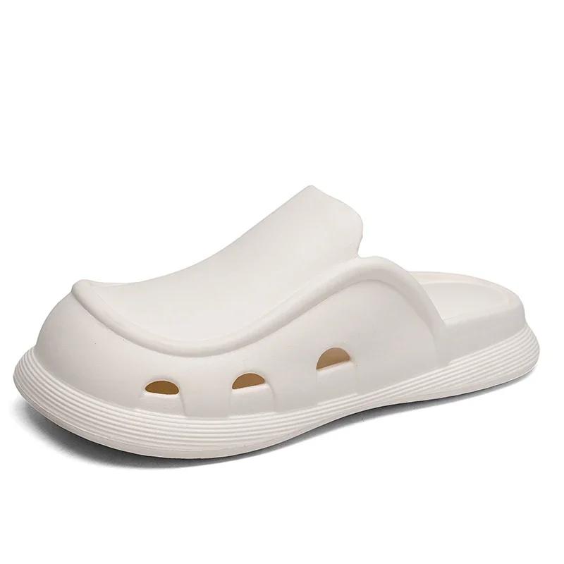 House Shoes Living Room Slippers Walk Around Home Brand Slippers Luxury Men's Summer Sandals Men's Slide Slipper Man Luxury 2024