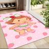 1Pc Strawberry Shortcake Dreamscape Carpet Rug Customizable Soft Washable Antislip Home Living Room Sofa Mats Personalized Rug 0917253