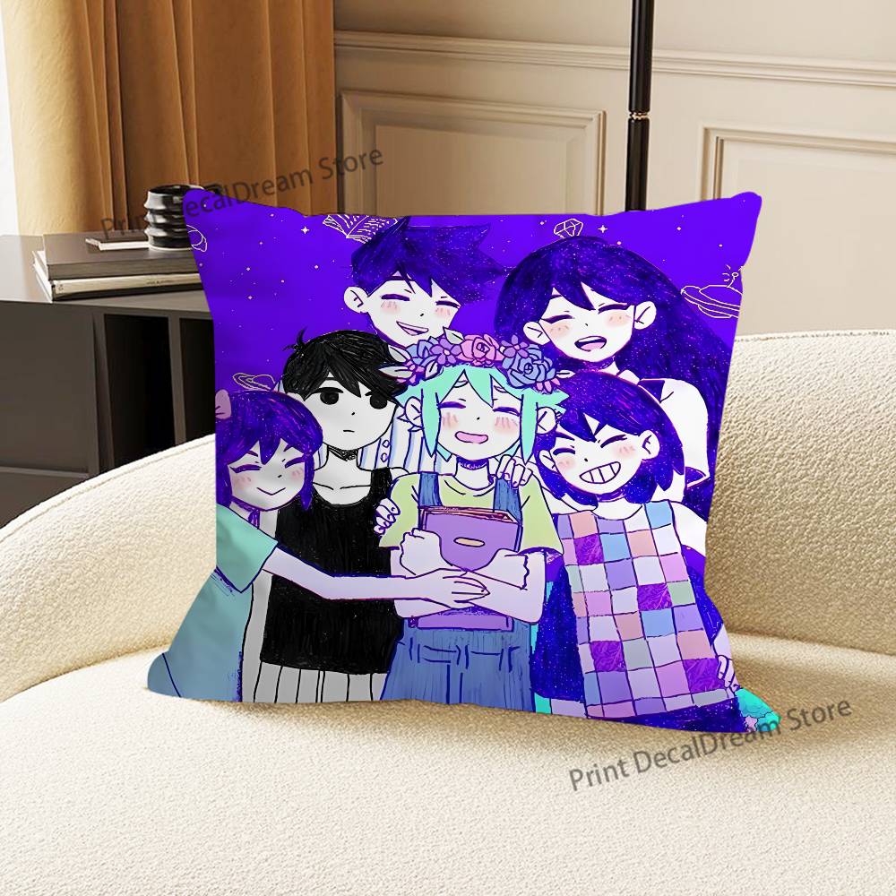 O-Omori-S Game Pillow Case Ultra Soft Skin Friendly Fabric Cloud Like Comfort & Concealed Zipper
