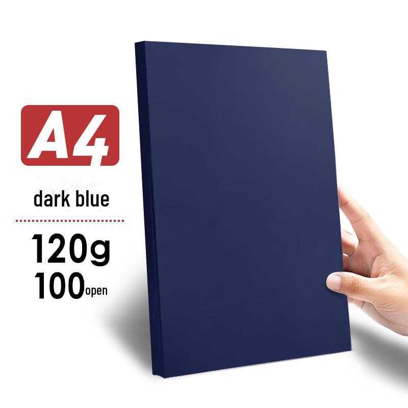 Zpevněný barevný kartonový papír Yuanhao A4 - 120G/160G pro kutily, tvoření ve školce a tisk
