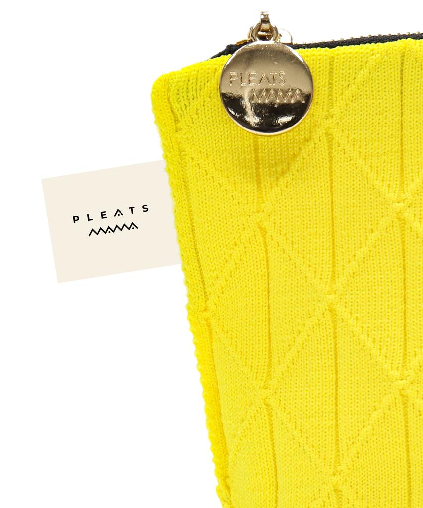 Pleatsmama Yellow Pouch