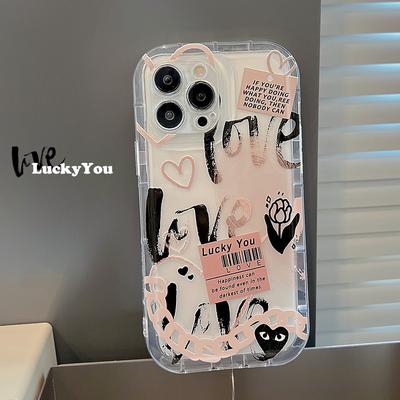 Ins Graffiti pro IPhone14pro pro Pouzdro na telefon Apple 16 Nový styl 11 Sladká horká holka 13 Promax Měkké 15 pro 12