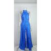 Women European Style Printed High Waist Wide Leg Casual Pants