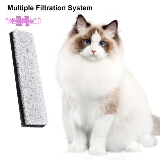 4Pcs Water Dispenser Filter,Strong Adsorption, Multi-filtering, Odor Removal - Pet Activated Carbon
