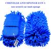Car Wash Microfiber Chenille Car Wash Sponge Care Washing Brush Pad Washing Towel Auto Gloves Styling Accessories Gadget