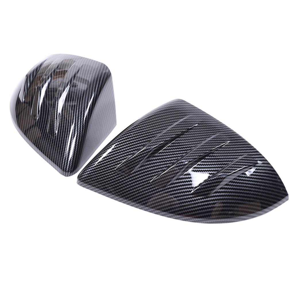 Carbon Fiber ABS Rearview Mirror Protector Cover Trim For MG4 MG 4 EV -2024