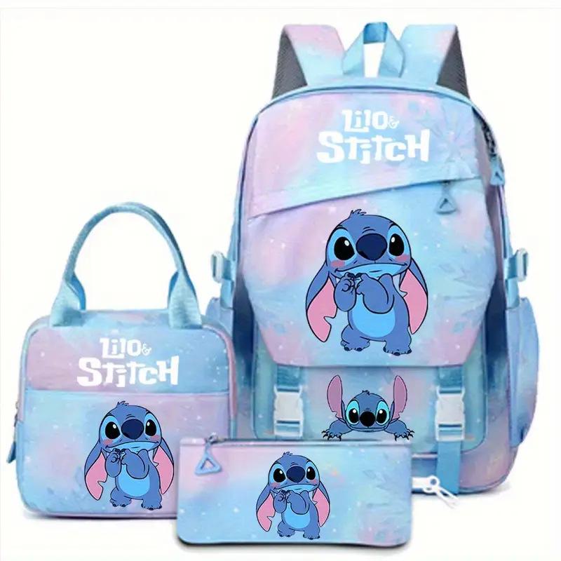 Backpack Level 3 To 6 Girls Pink School Bag Portable Lunch Bag Stationery Pencil Case