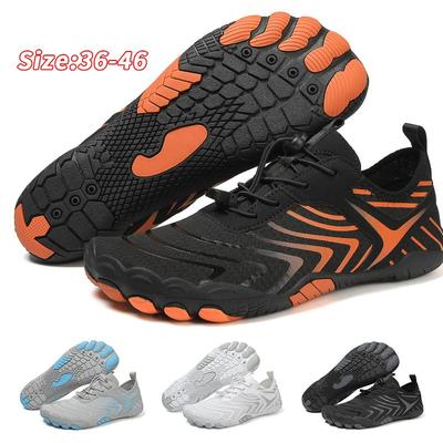 Scarpe da scoglio per uomo Donna Scarpe da spiaggia Aqua Sandali da nuoto Drenaggio Scarpe sportive da trampoliere Asciugatura rapida Canottaggio a piedi nudi Yoga Palestra Pesca Surf Scarpe da ginnastica