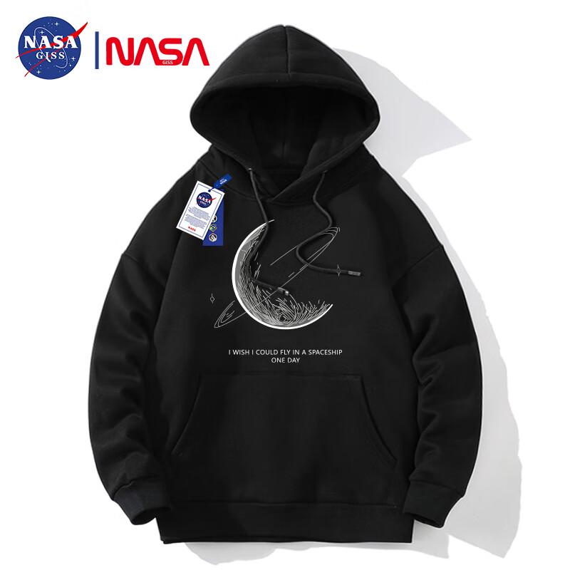 Официальное модное мужское худи NASA GISS M