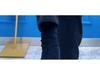 2024 Autumn/Winter Chenille Fleece-Lined Elastic Waist Straight-Leg Pants for Middle-Aged & Elderly Women