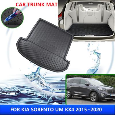 Pro Kia Sorento UM KX4 2016 2015~2020 2017 2018 2019 Zadní kufr Podlaha zavazadlového prostoru Rohož Vložka Podnos Koberec Příslušenství interiéru vozu