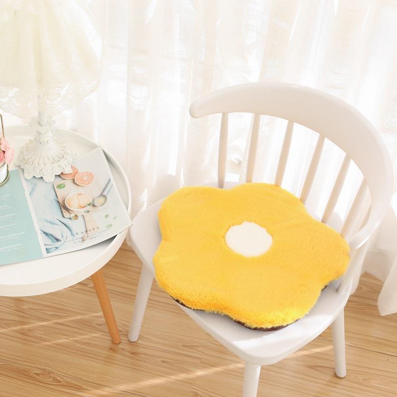 Fresh Colorful Daisy Flower Plush Pillow Toy Soft Cartoon Plant Stuffed Doll Chair Cushion Car Pillow Kids Lovers Birthday Gift