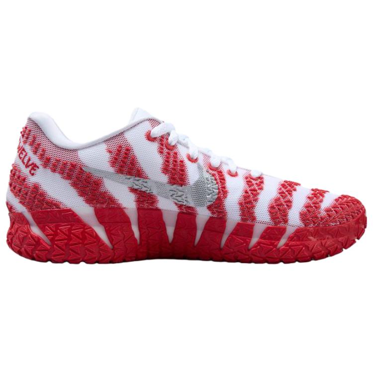 Nike Ja 3 Morant III Sports Klassieke Grip Lage Basketbalschoenen Heren sneaker Wit Rood IV4425-105