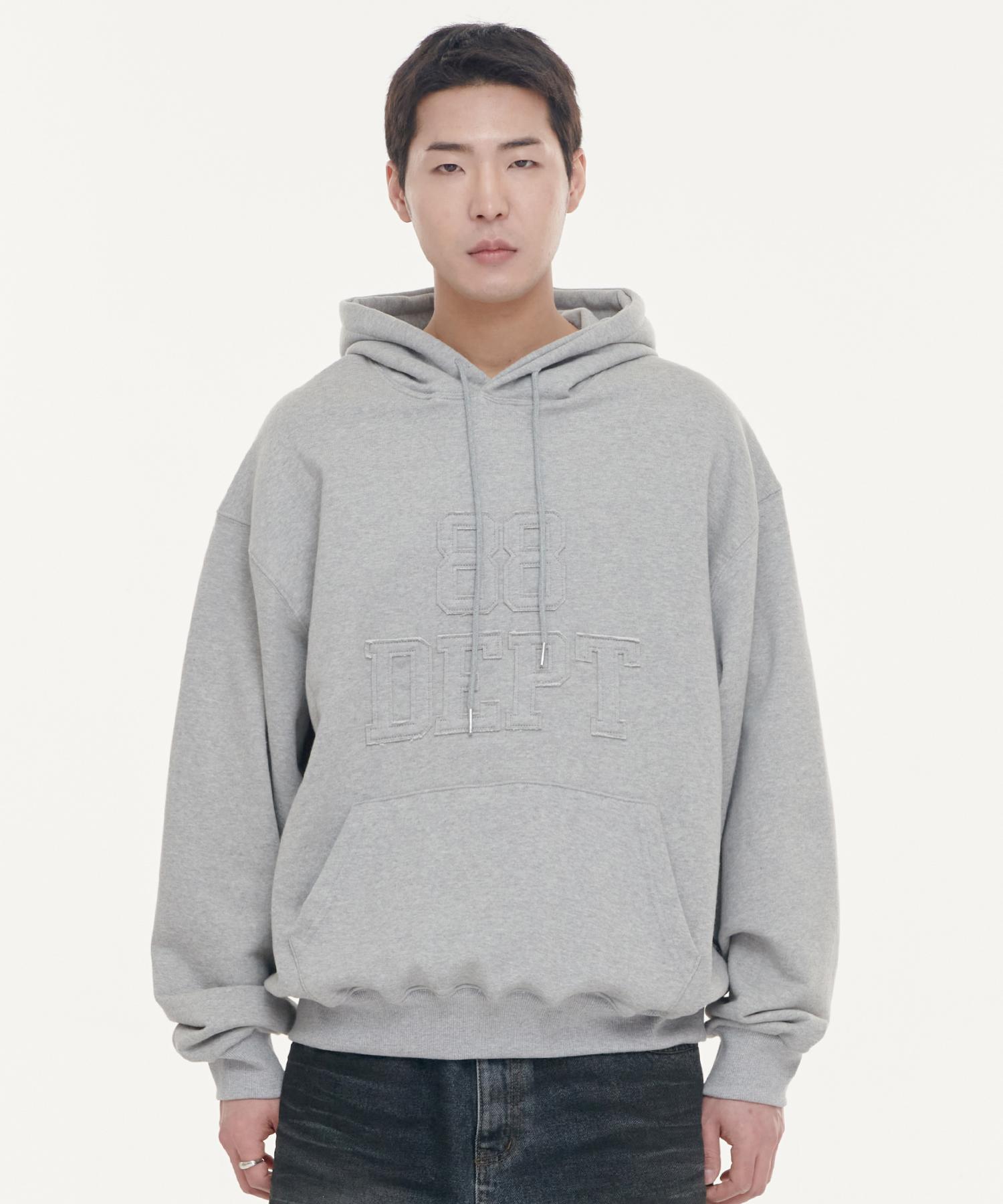 Row Lab 88 Dept Patch Hoodie - Gray M