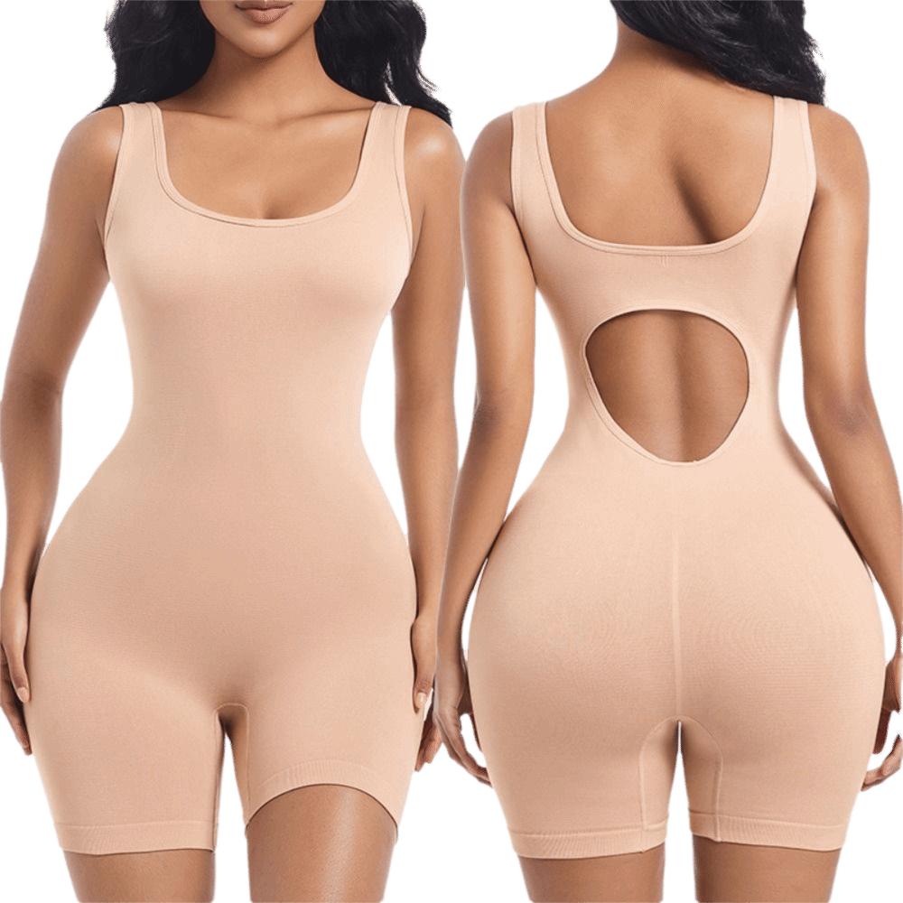 Seamless Slim Fit Shapewear Tummy Control Slimmer Body Shapers Sweet Yoga Jumpsuit Ladies