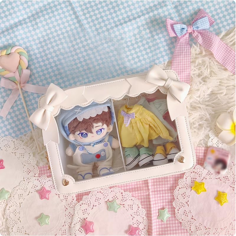 Multi-functional Ita Bag with Dividers (Small) / White, Otaku Goods, G.trigger Ita Bag, Clear Bag [Parallel Import]