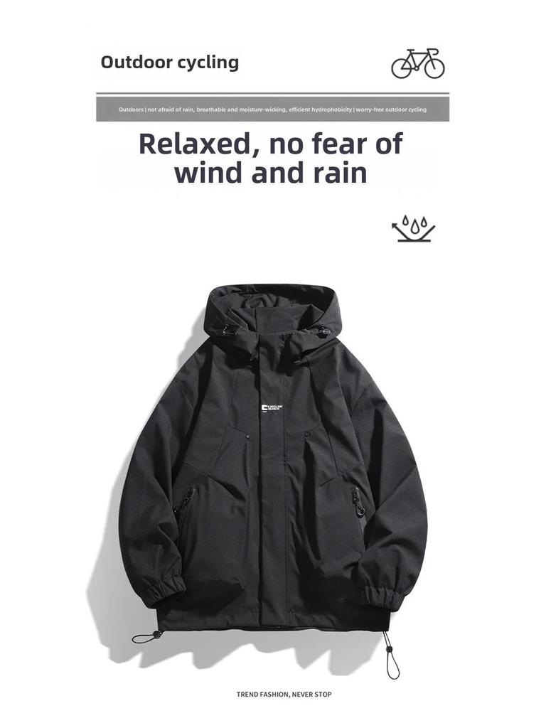 2024 Men's Trendy Workwear Jacket - Stylish Spring & Autumn Mountaineering Wear