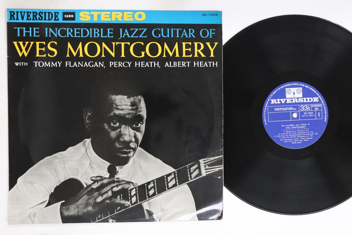 

LP Record WES MONTGOMERY - Incredible Jazz Guitar Of Wes Montg SR7009 RIVERSIDE 1962 Japan Jazz Used