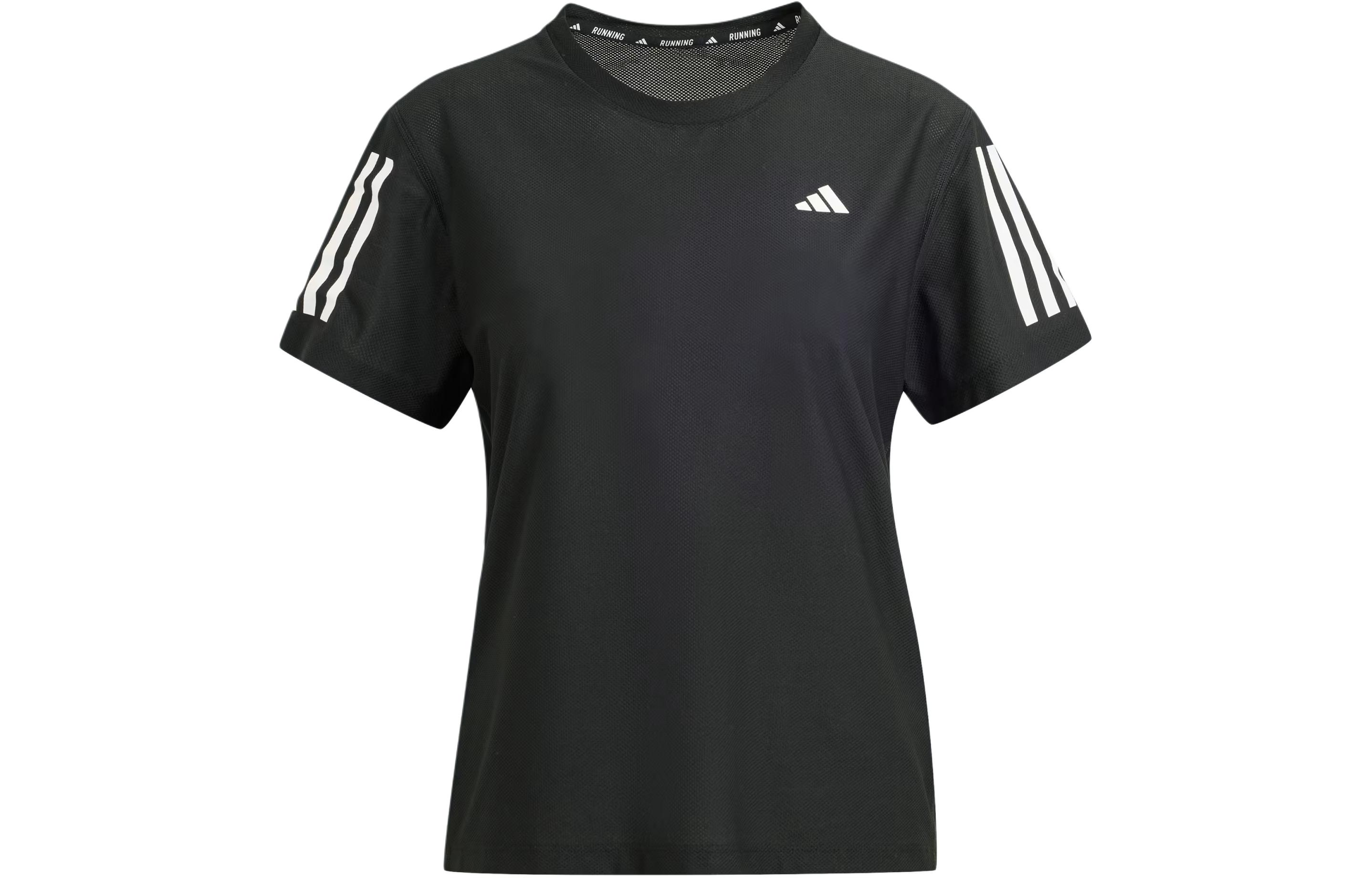 adidas Women s Own The Run Tee Black IN2961 S
