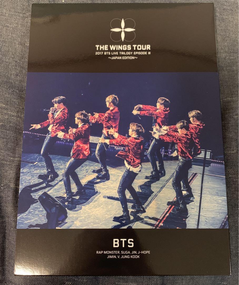 

[Б/В] BTS THE WINGS TOUR 2017 DVD Офіційний лімітоване видання першого пресу