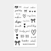 Fixseoul Tint Tattoo Sticker 13