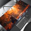1pc Autumn Leaves Falling Cat Computer Pad Mouse Pads for Desk,Gamers and Office Use 020226
