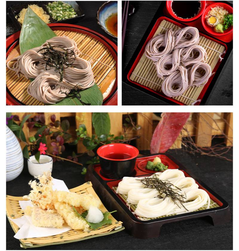 Soba Noodle Tray Drainboard Sashimi Platter Restaurant Practical Food Platter Japanese Style Cold Soba Serving Dish Sushi Plate