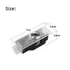 2Pcs LED Car Door Welcome Light HD Projector Lamp Accessories For Honda Civic Fit Jazz Accord City Vezel CR-V S660 Odyssey HR-V