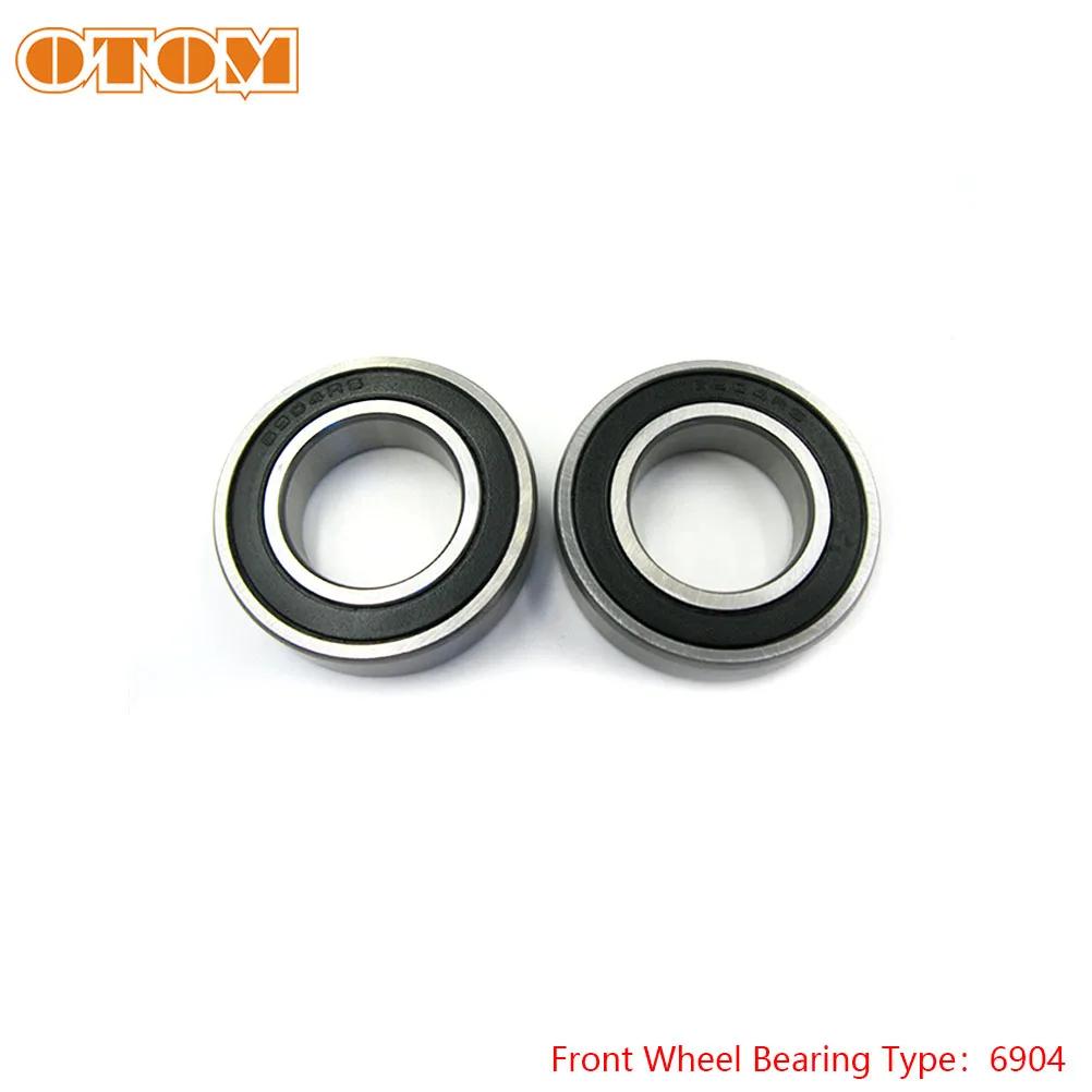 OTOM Motocross Front Wheel Bearing Hub Oil Seal Kit For KX250F 450F KLX250R 450R Motorcycle Wheel Bearings and Seals Bearing