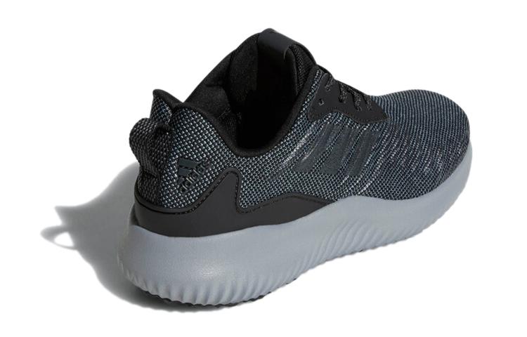 adidas Alphabounce Rc J Breathable Low Top Kids' Running Shoes Black Gray Teenagers CQ1482