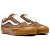 Vans Lx Old Skool Comfortable Fashion Low Top Skate Shoes Unisex Sneakers Brown White VN000D560E01