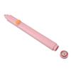 Elektryczna gumka do mazania Łatwa obsługa Regulowana długość Zasilana bateriami AAA Elektryczna gumka do ołówków z 20 zapasowymi wkładami Różowa