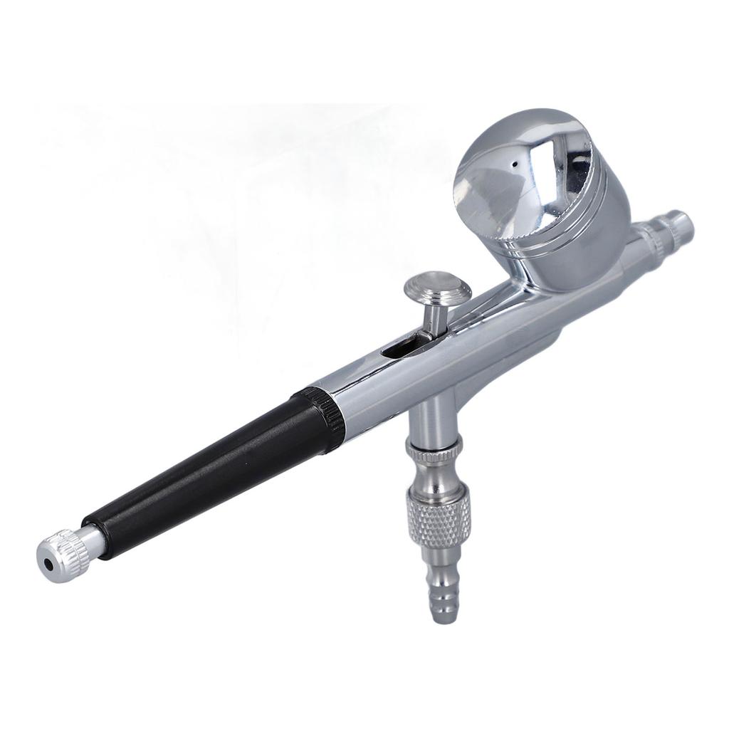 Dual Action Airbrush Kit 0.2 to 0.3mm Nozzle Diameter Airbrush Spraying Gun Set for Painting Decoration 7CC Cup