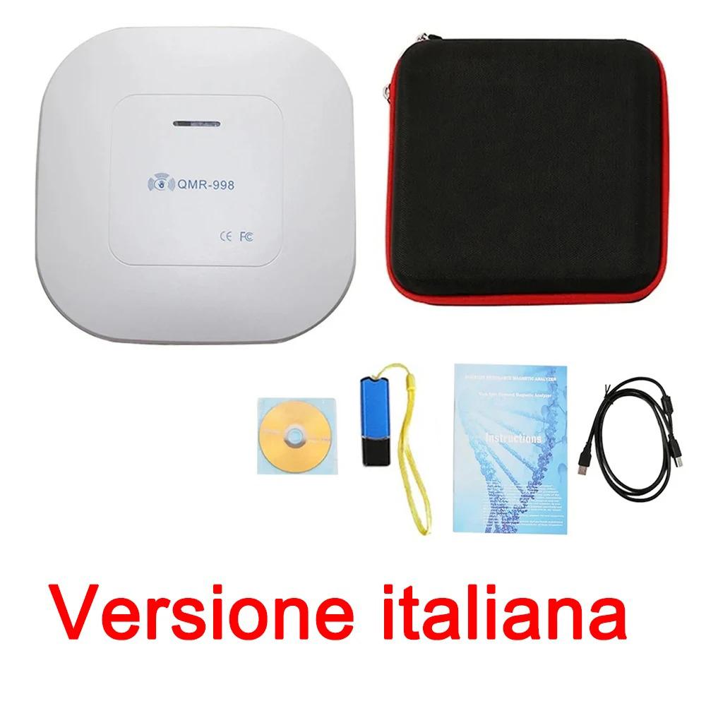 New Quantum Resonance Magnetic Analyzer Hand Touch Quantum Body Analyzer Multi-language With 54 Reports For Sub-health Test