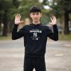 Nike Sweatshirt Black Teenagers (Unisex) Sweatshirts 3Z3B7SBGY NYY