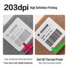 Deli GE130W Thermal Label Printer CN plug (adapter included)
