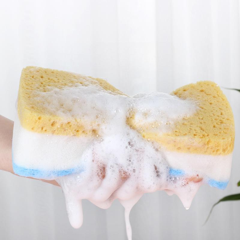 Natürlicher Schwamm Badetuch Einfachheit Haushalt Badezimmerprodukte Schwangerschaft Baby Starkes Reiben Schlamm Badetuch Wabenstruktur Schwamm Abwischen