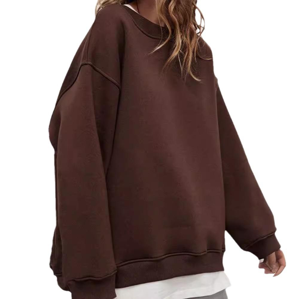 Felpe con cappuccio oversize coreane da donna Autunno Inverno Spesse Calde Felpa in pile Ragazze Streetwear Pullover larghi Y2k