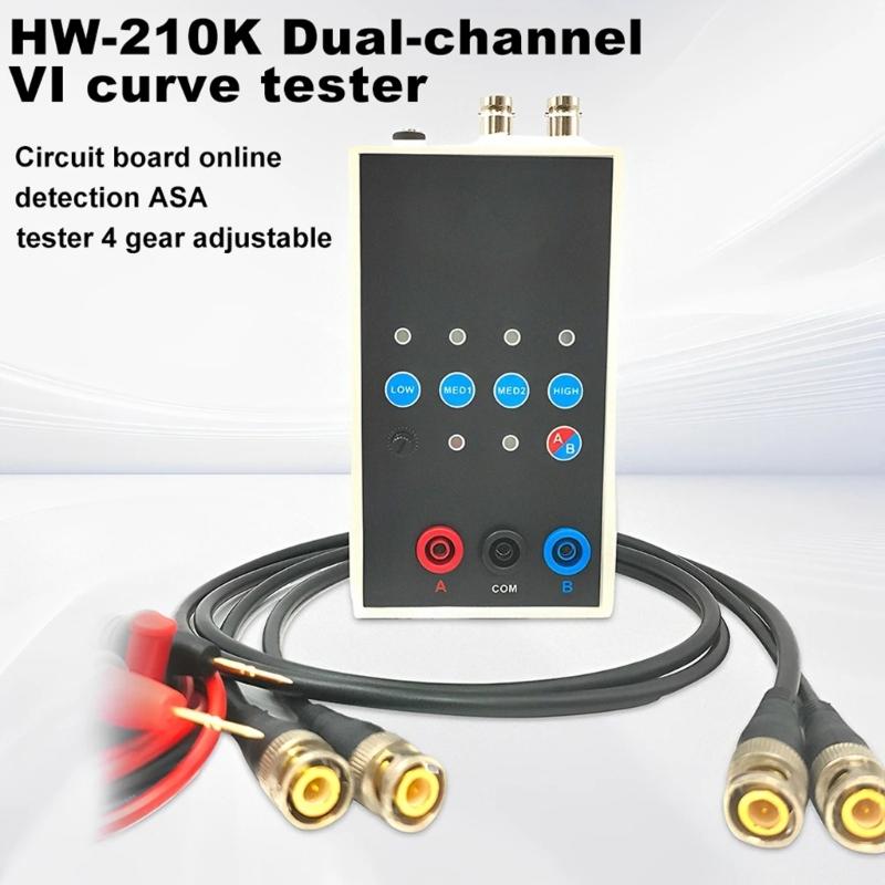 Advanced  Curves Tester 2 Channel 4 Level Frequency Electrical Engineering Tool Upgrades for Circuit Board Maintenance