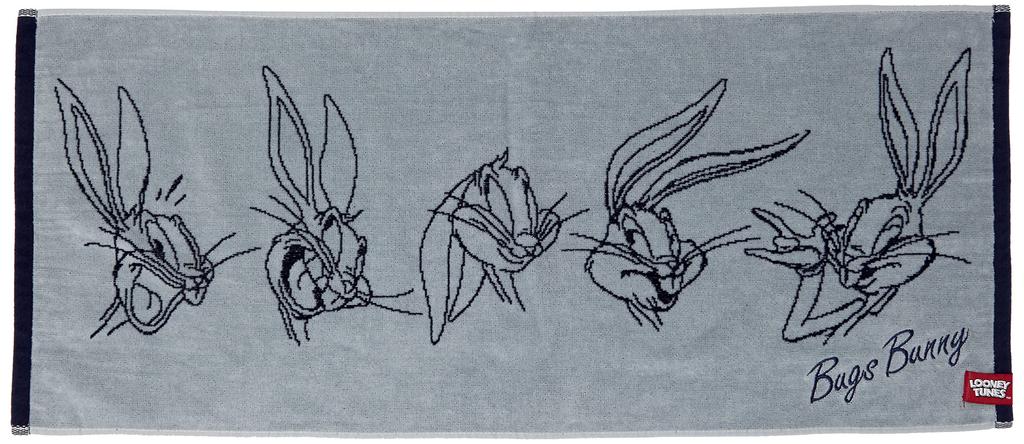 Marushin Looney Tunes Classic Bunny Face 34 X 4105005200 Towel, Approx. 80cm,