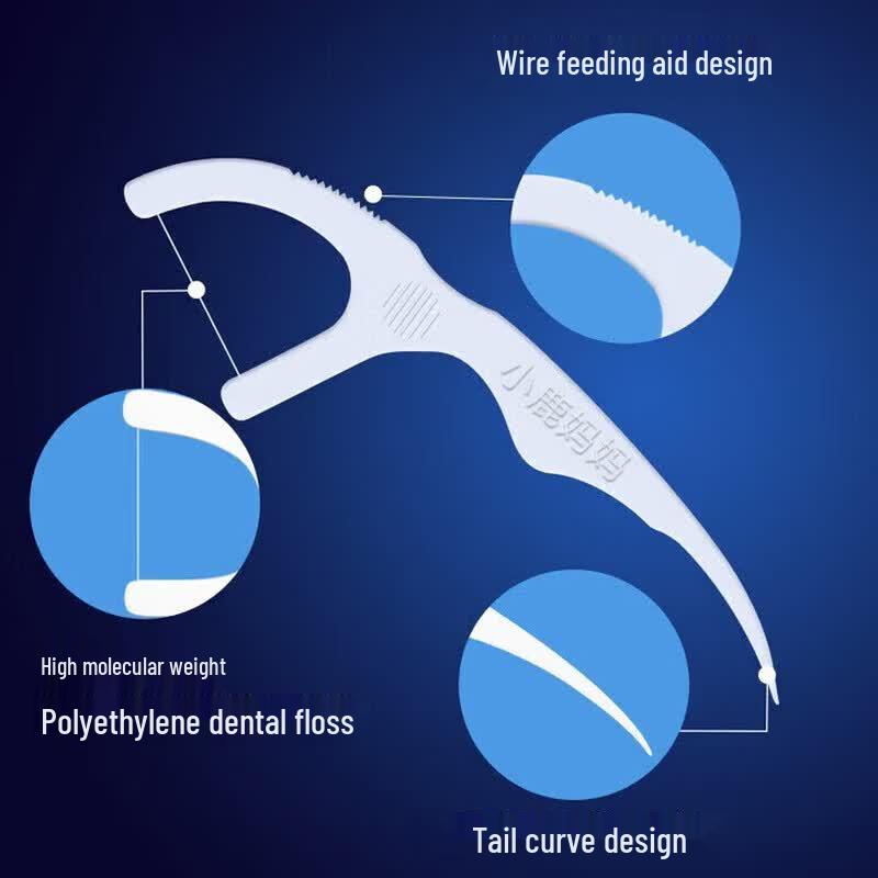 FAWNMUM Classic Individually Wrapped Dental Floss Picks